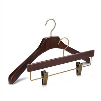 OEM Deluxe Garment Suit Coat Wooden Hangers