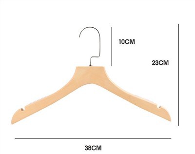 Anti-slip Wholesale Fashion Wood Hanger
