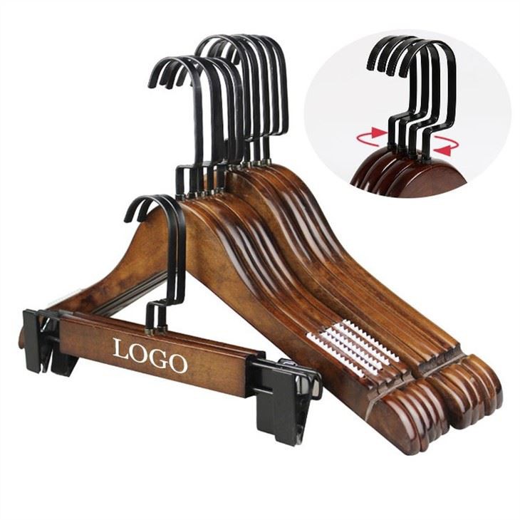 Solid Smooth Suit Wooden Hangers