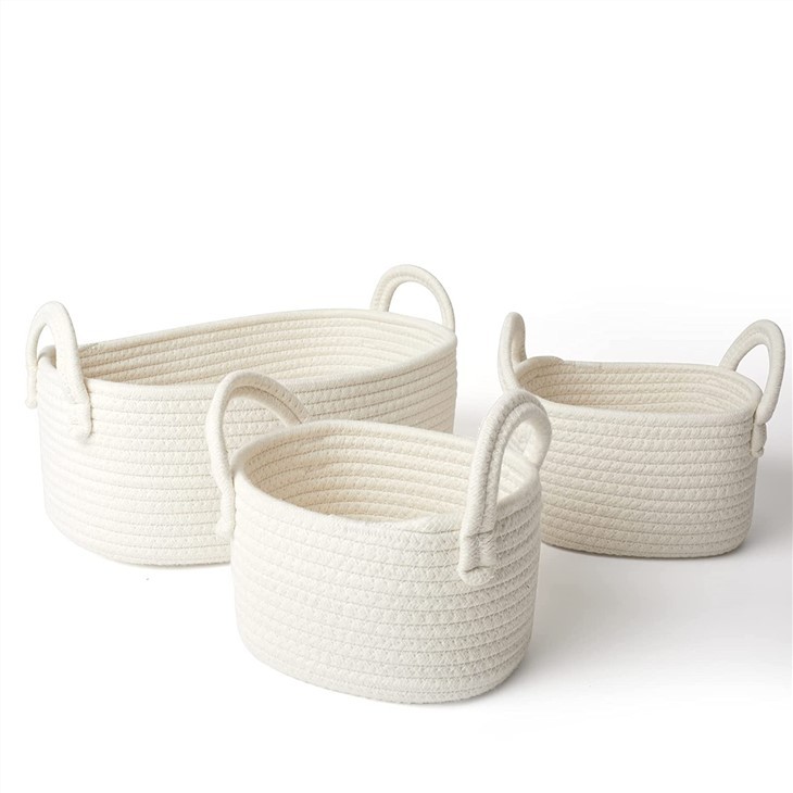 Handmade Basket Woven For Household